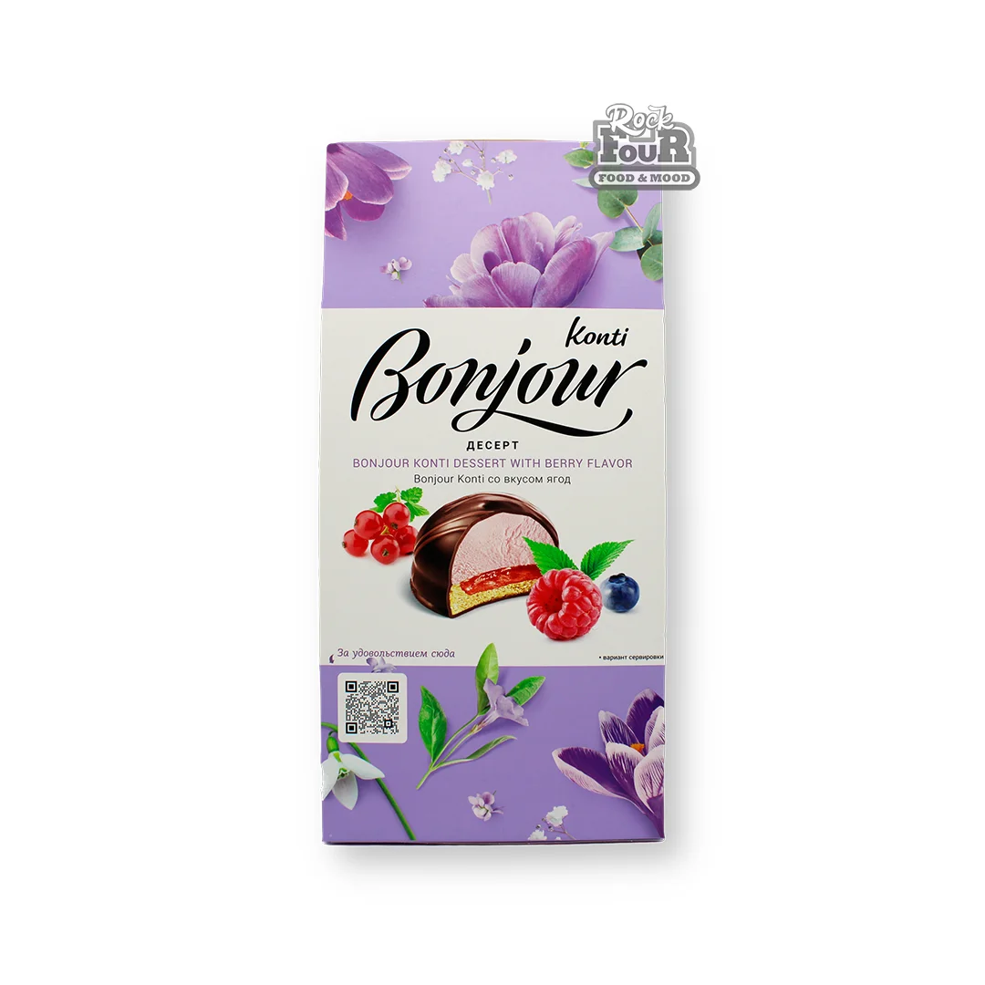 Dessert "Konti Bonjour" with berry flavor 232g